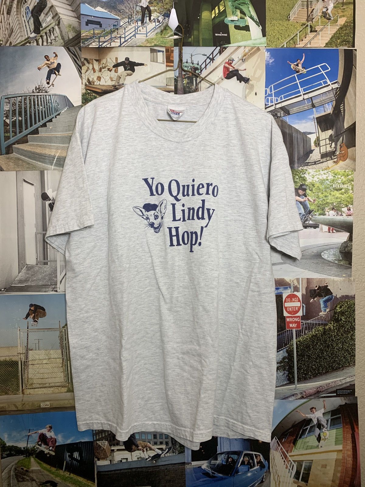 Vintage Vintage Funny Tee “Yo Quiero Lindy Hop” Size US L / EU 52-54 / 3 - 1 Thumbnail