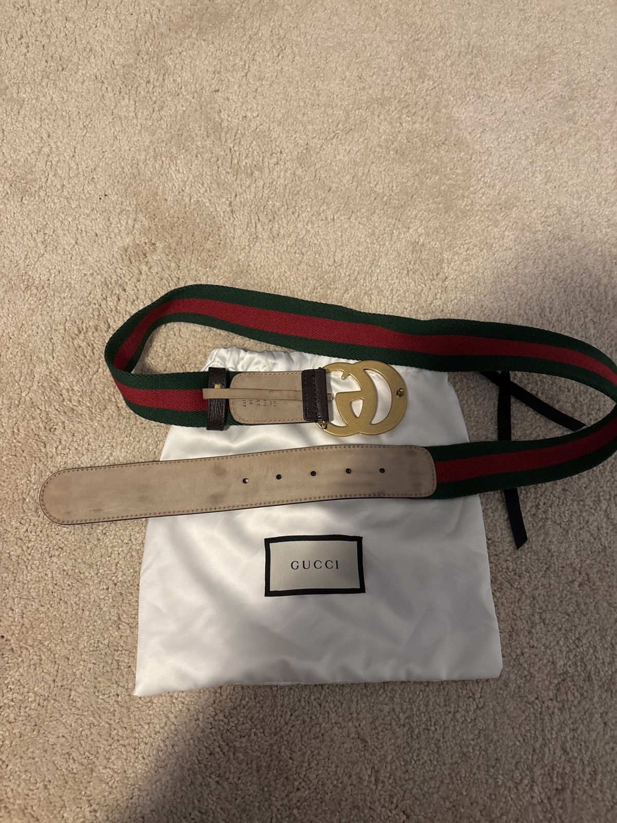 Gucci Gucci Belt Barely Worn Size ONE SIZE - 3 Thumbnail