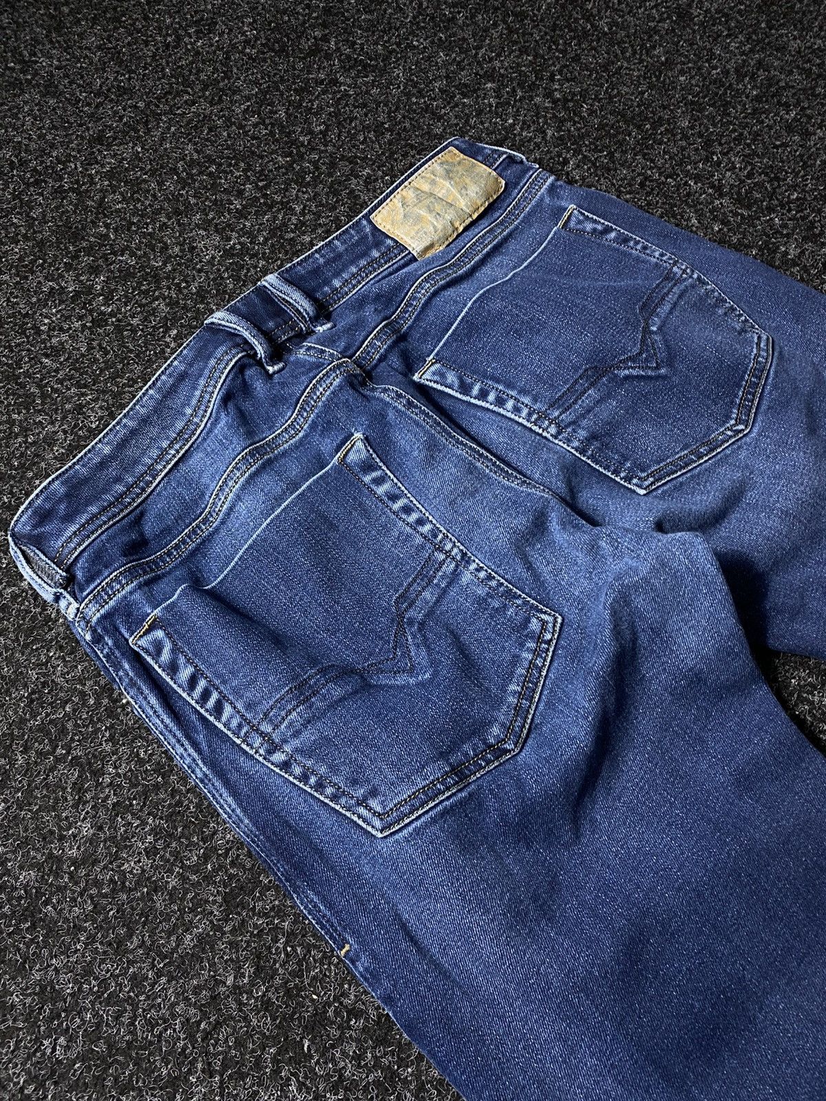 Diesel × If Six Was Nine × Vintage Vintage 90s Y2K Diesel Industry Jeans baggy pants Size US 31 - 15 Thumbnail