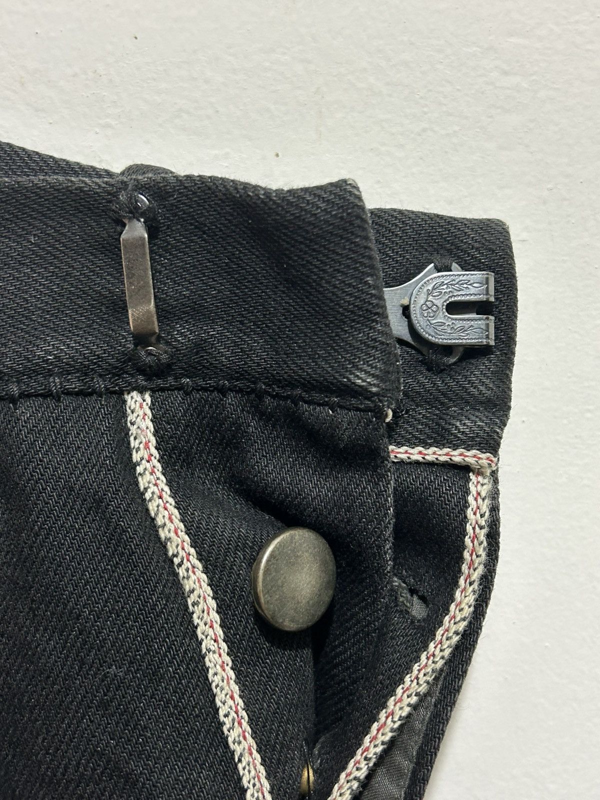 Leopold Bossert Leopold Bossert Selvedge Overlock J Cut Denim Size US 31 - 8 Thumbnail