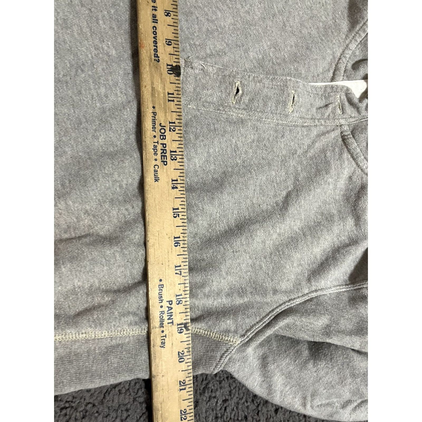 American Eagle Outfitters American Eagle Outfitters Men's L 1/4 Zip Sweater Knit Gray Regular Fit Cotton Pullover Size US L / EU 52-54 / 3 - 5 Thumbnail