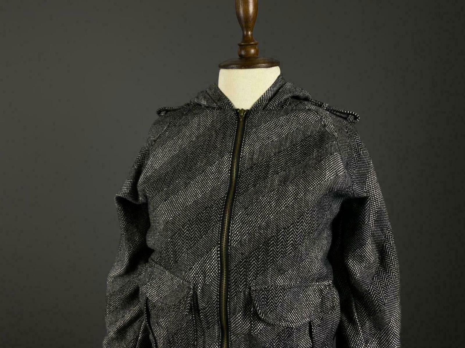 Stussy Ladies Stussy Grey Long Sleeve Zip Up Hooded Jacket Size S Size S / US 4 / IT 40 - 2 Thumbnail