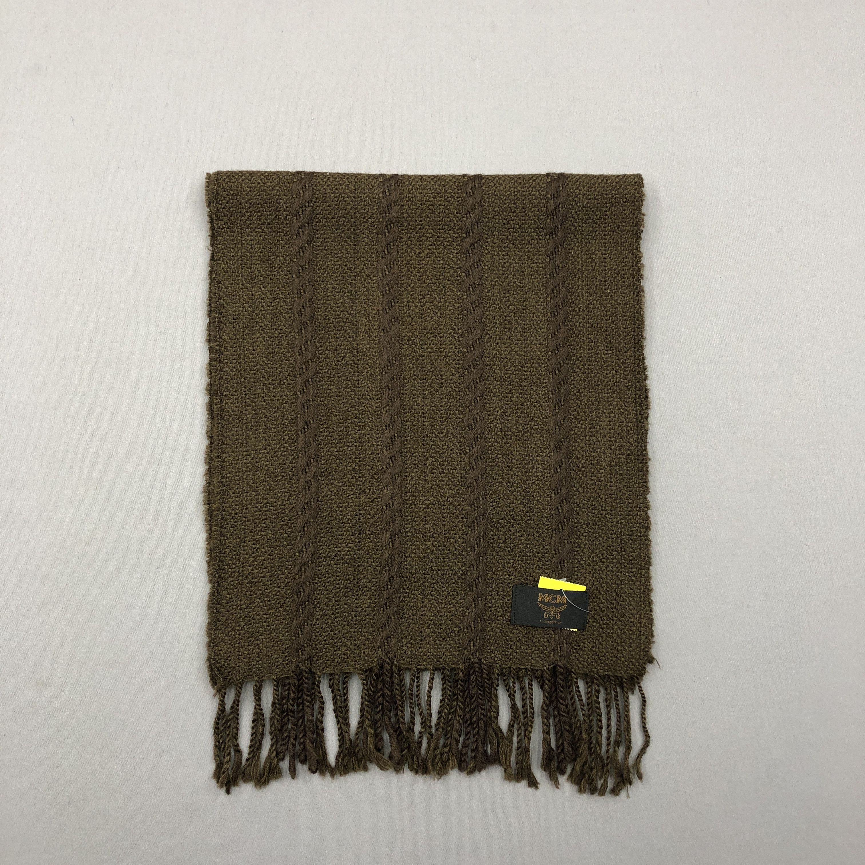 MCM Vintage MCM Scarf Muffler Wool Cashmere Scarves Size ONE SIZE - 2 Thumbnail
