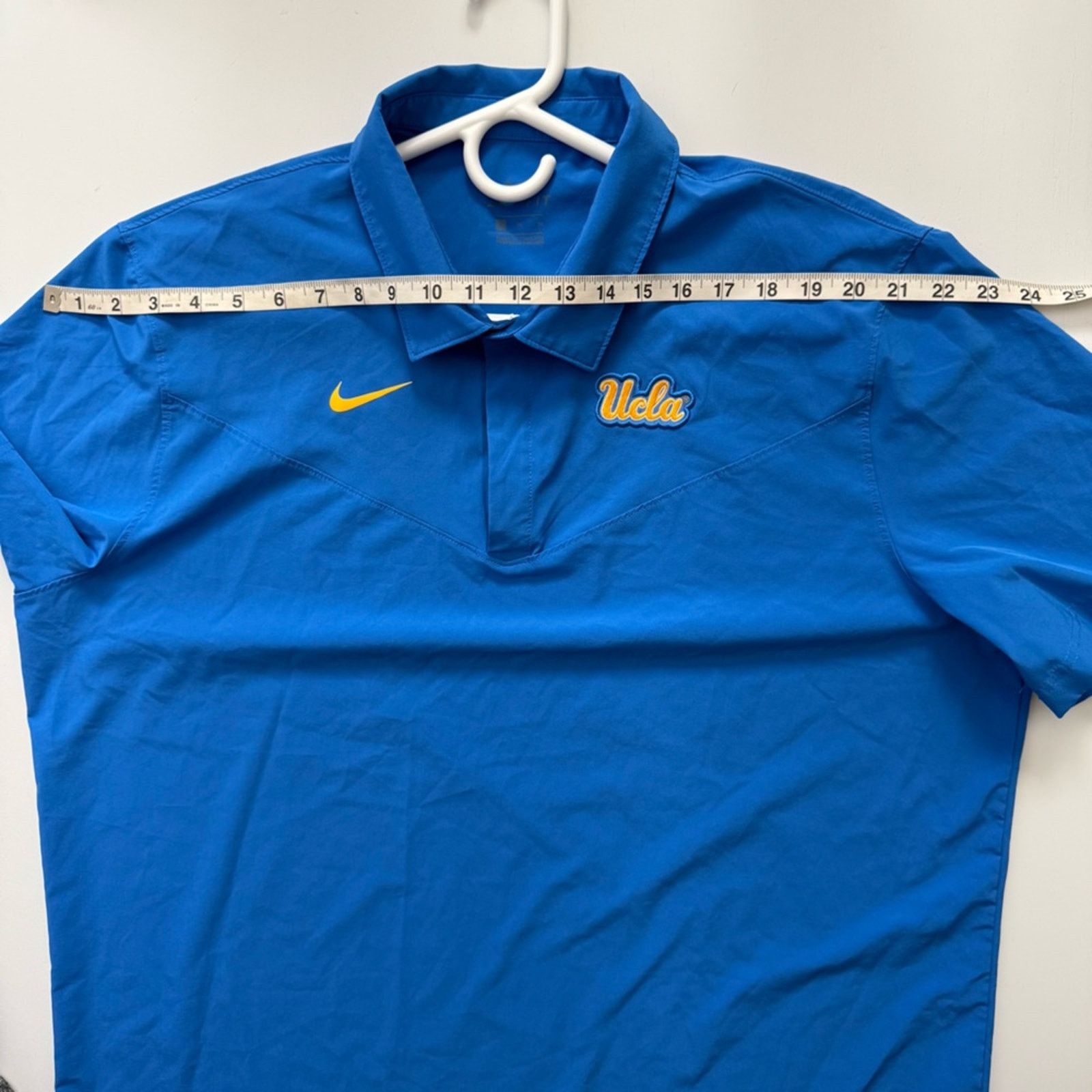 Nike New Nike UCLA Bruins Dri-Fit Button Polo Royal Blue Size US XL / EU 56 / 4 - 16 Thumbnail