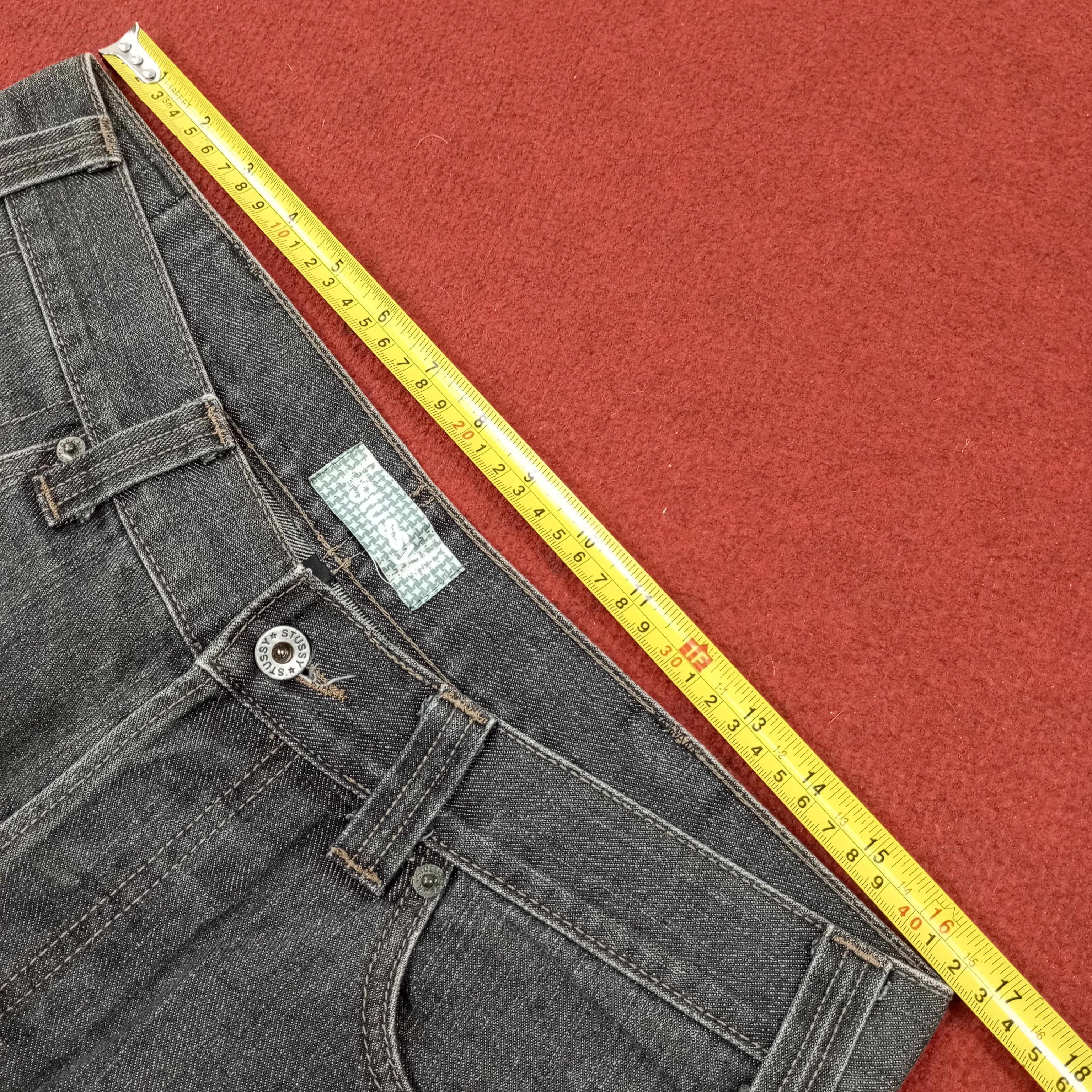 Stussy Stussy Streetwear Custom Art Logo Style Jeans C217N23 Size US 33 - 7 Thumbnail