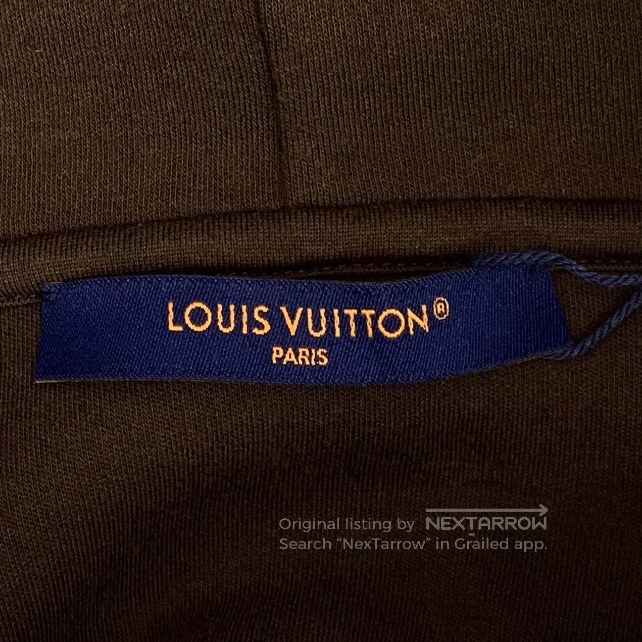 Louis Vuitton Louis Vuitton Caramel logo hooded long-sleeve sweatshirt| Size US XS / EU 42 / 0 - 7 Thumbnail
