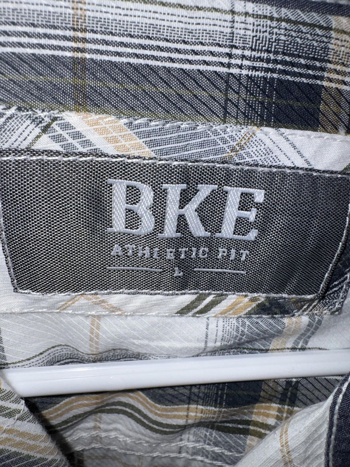 BKE BKE Athletic Fit Plaid Button-Up Shirt Large Size US L / EU 52-54 / 3 - 2 Thumbnail