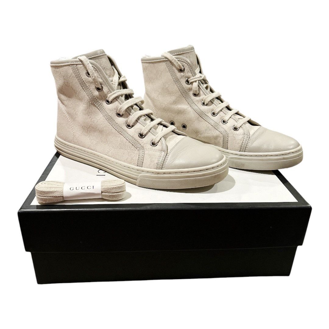Gucci GUCCI Brooklyn High Top GG Sneakers EU 37.5 US 7.5 Monogram Size US 7.5 / IT 37.5 - 2 Thumbnail