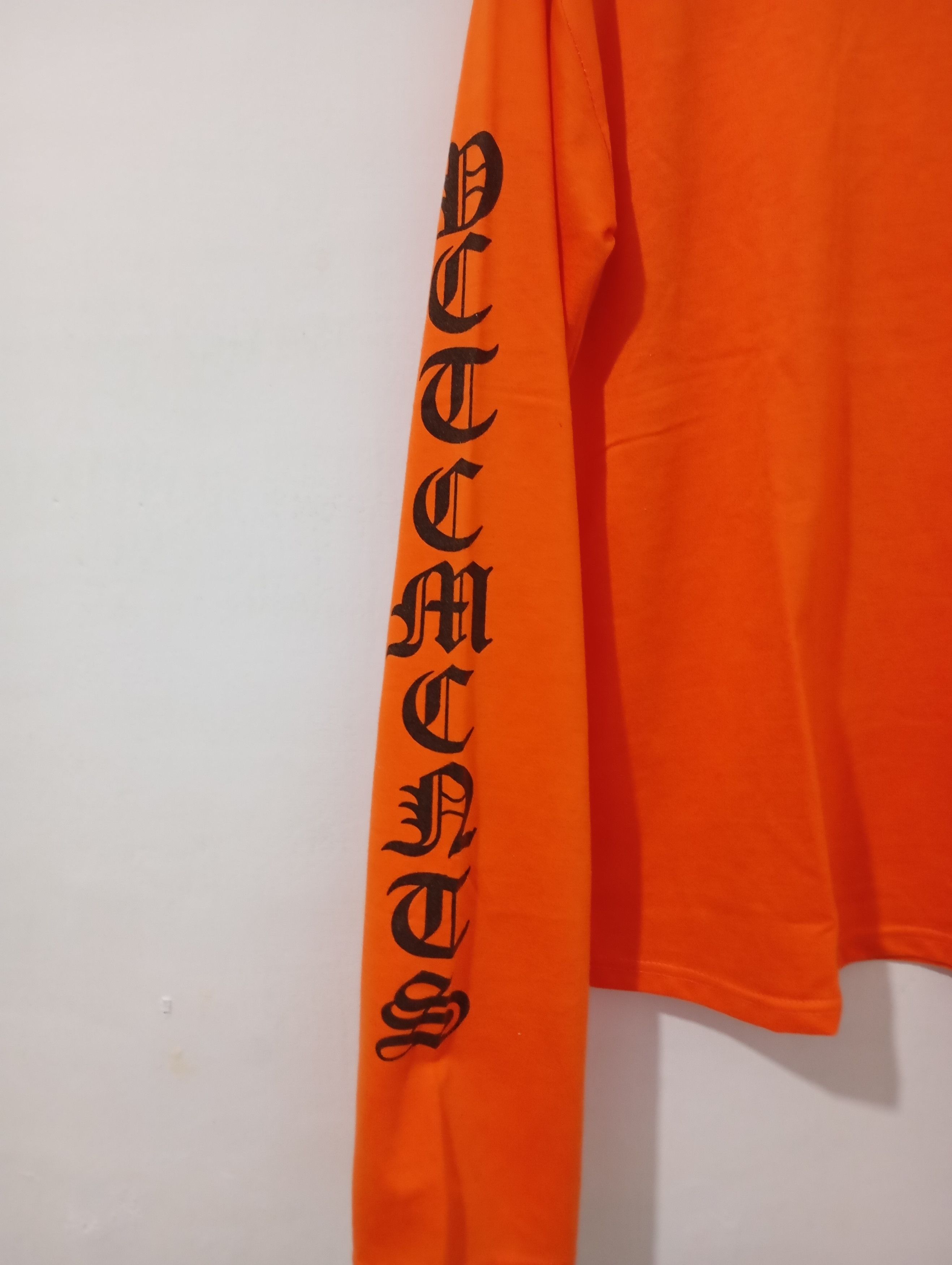 The Unbranded Brand Unbranded Orange Long Sleeve Tees Size US M / EU 48-50 / 2 - 3 Thumbnail