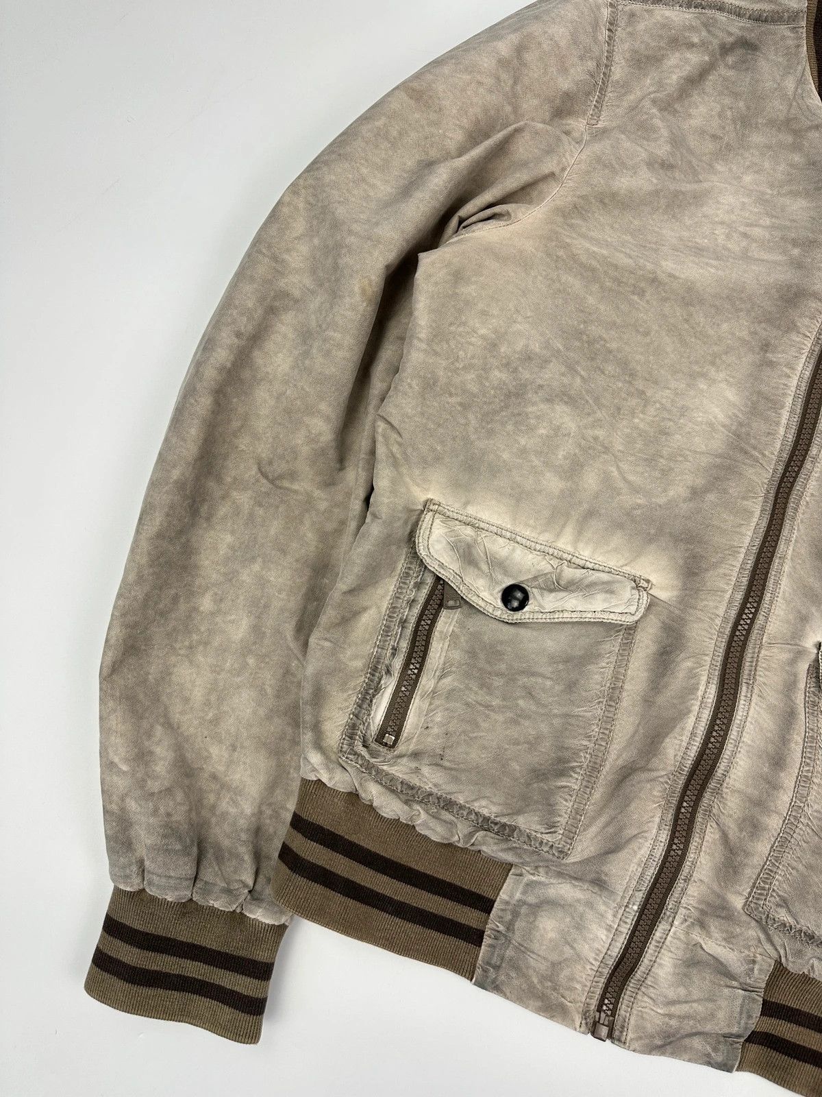 Dolce & Gabbana Dolce & Gabbana Grey Nylon Faded Bomber Jacket Size US M / EU 48-50 / 2 - 7 Thumbnail