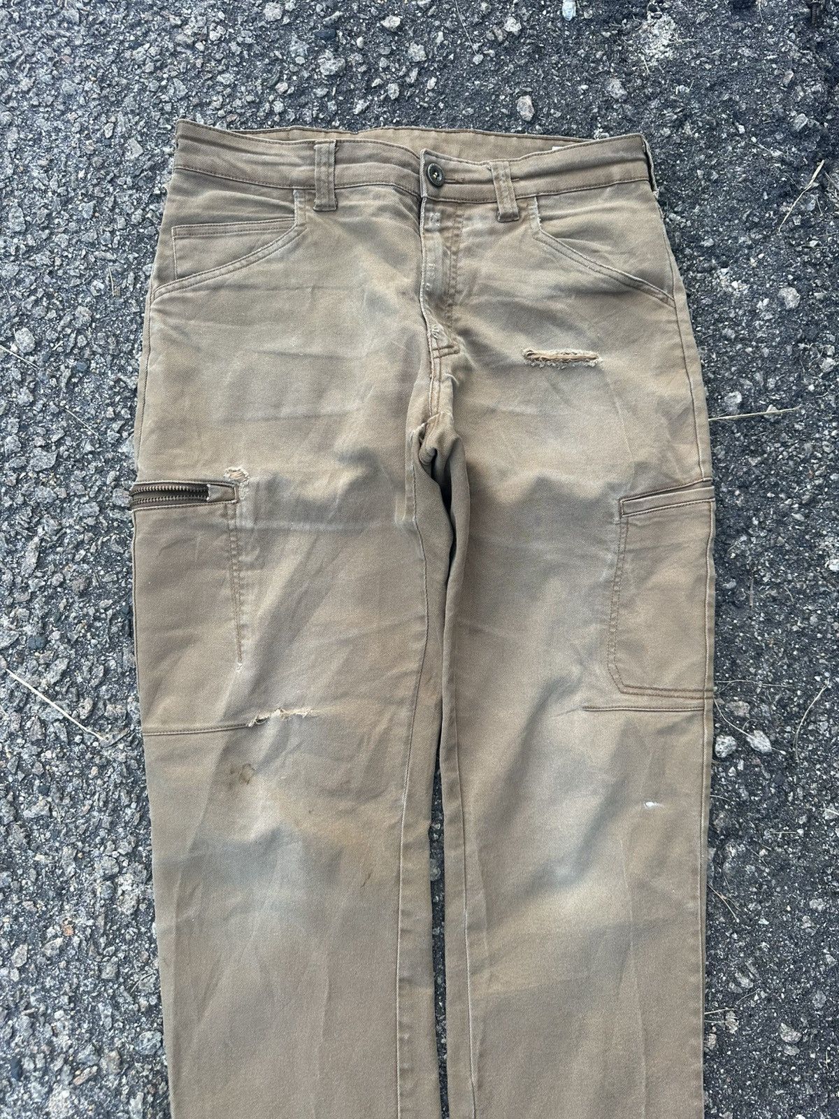 Japanese Brand Cargo Pants Field Core Japanese Branded Distressed Style Size US 29 - 3 Thumbnail
