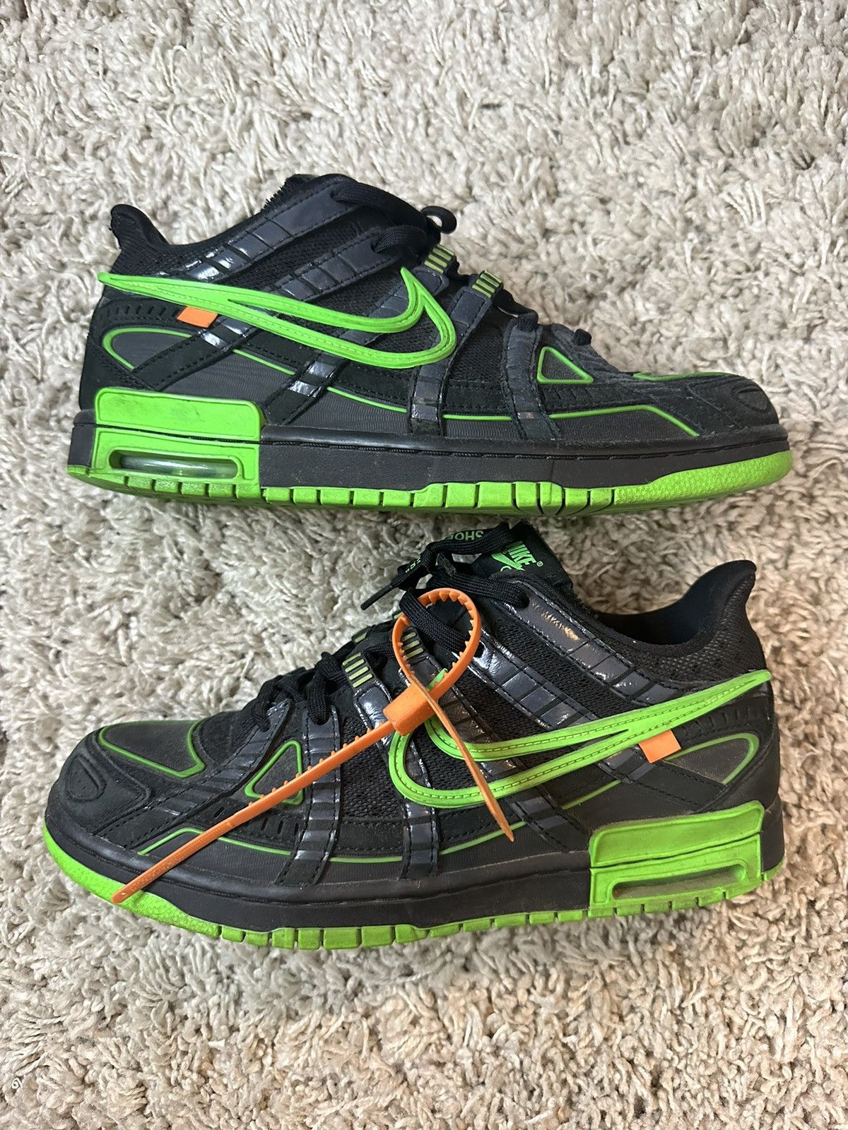 Off White Rubber Dunk | Grailed