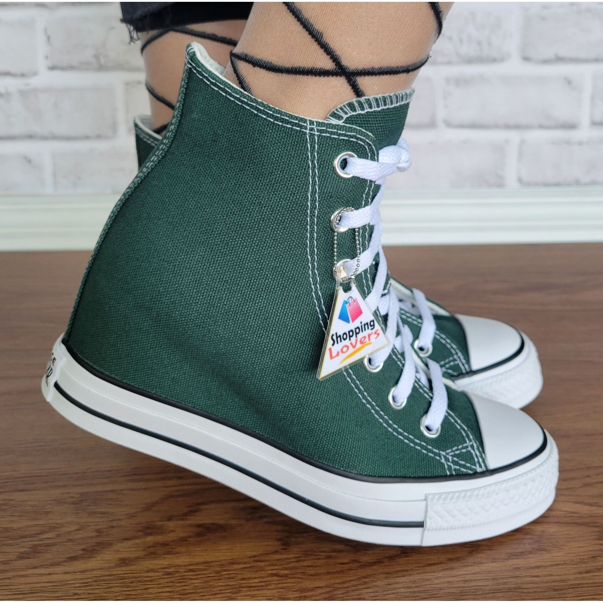 Converse ⭐Rare Converse Chuck Taylor Wedge Platform Hi Sz 10 Womens Size US 10 / IT 40 - 9 Thumbnail