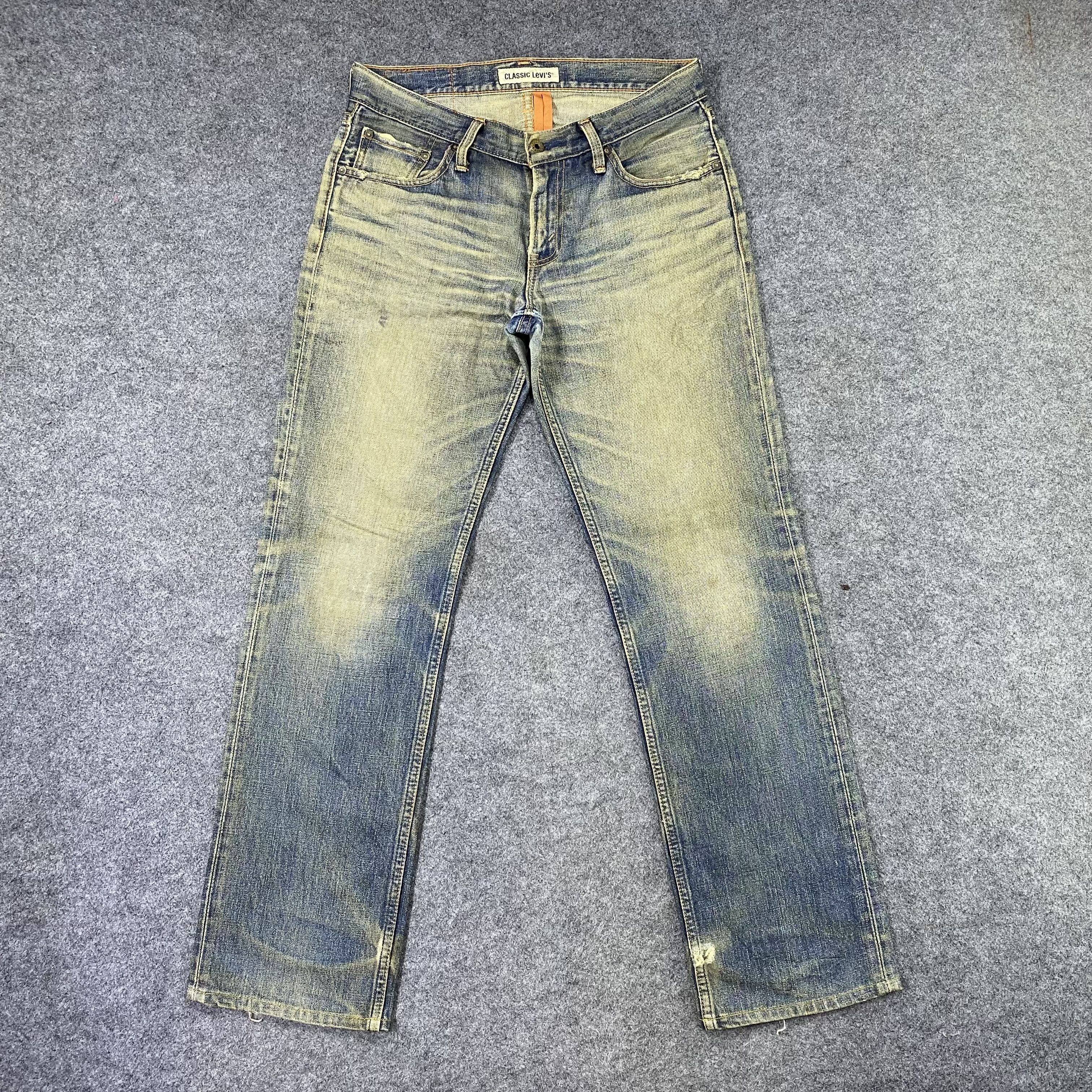 Jean × Levi's × Vintage Vintage Levi's 502 Distressed Rusty Wash Jeans-J1166 Size US 32 / EU 48 - 1 Thumbnail
