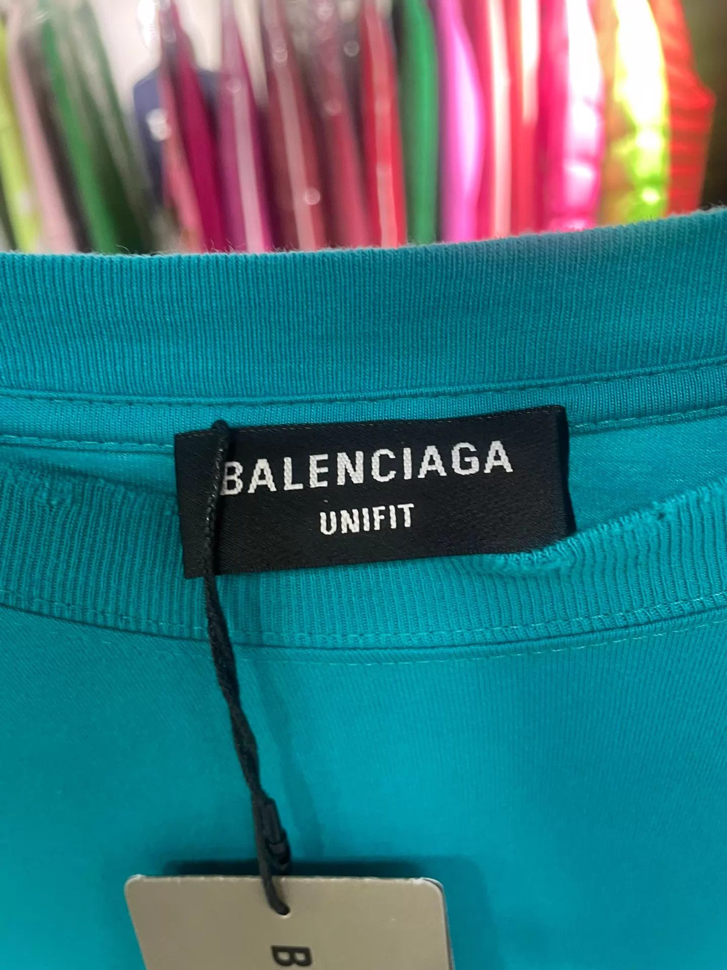 Balenciaga Balenciaga Blue BB Short Sleeve Tee S New Size US S / EU 44-46 / 1 - 4 Thumbnail
