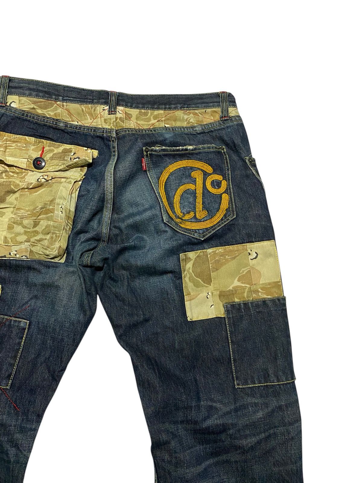 Japanese Brand Doarat Denim Reconstruction/patchwork Jeans Size US 39 - 7 Thumbnail