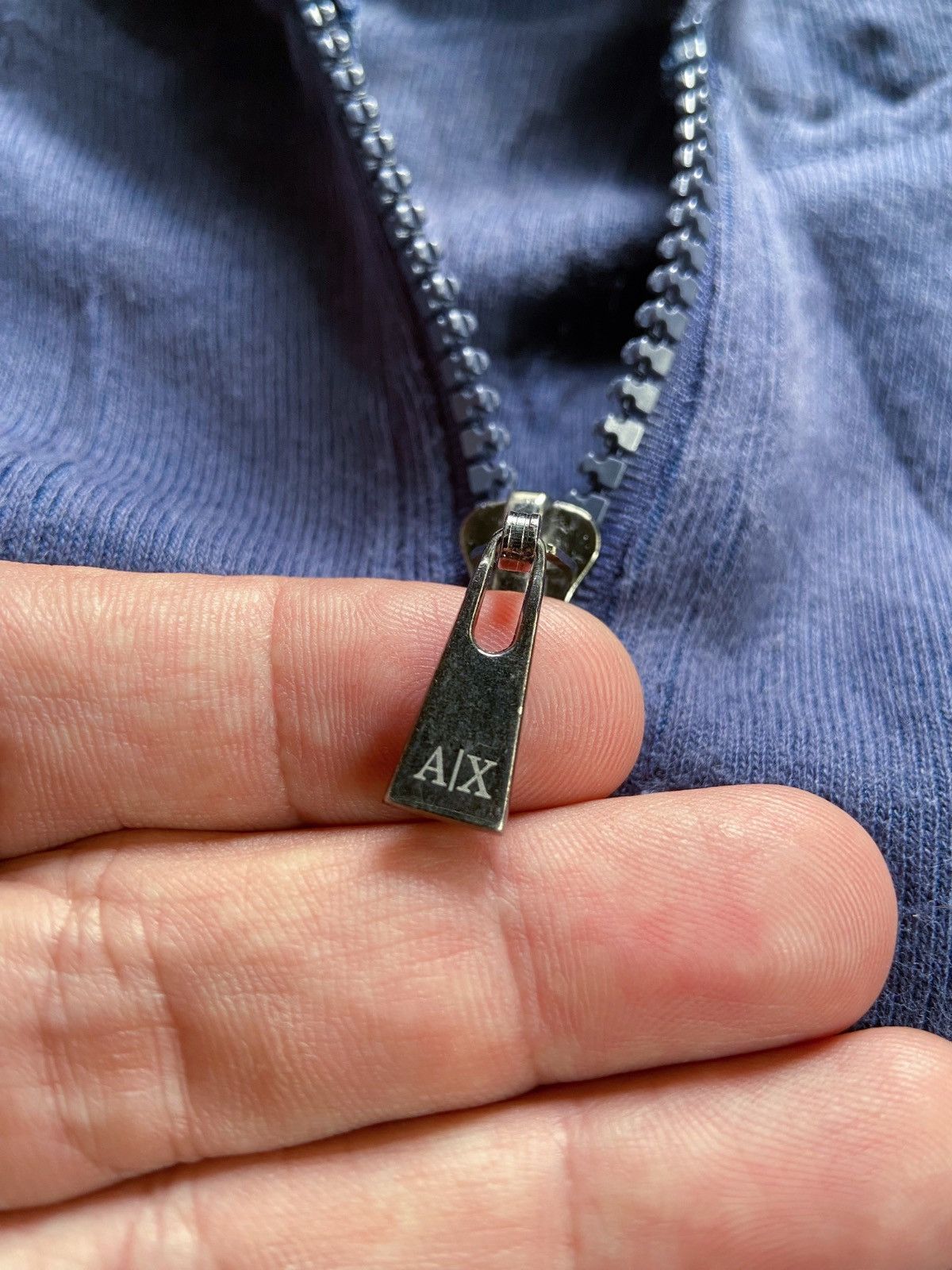 Armani Exchange ARMANI EXCHANGE ZIP HOODIE Size US S / EU 44-46 / 1 - 12 Thumbnail