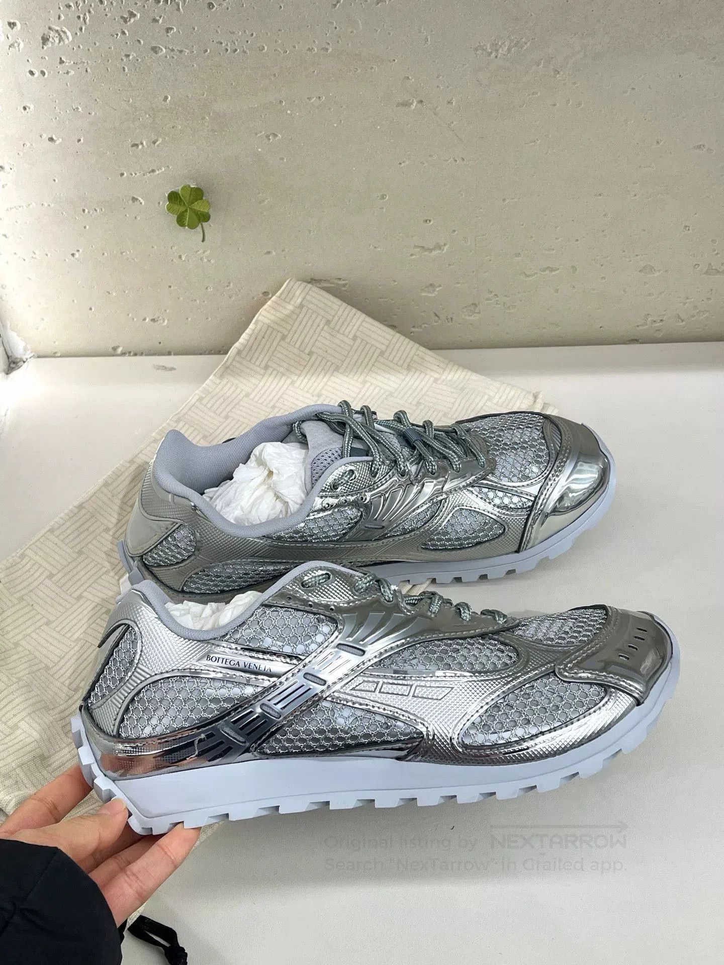 Bottega Veneta BV New Orbit Mesh Sneakers. Size US 8 / EU 41 - 2 Thumbnail