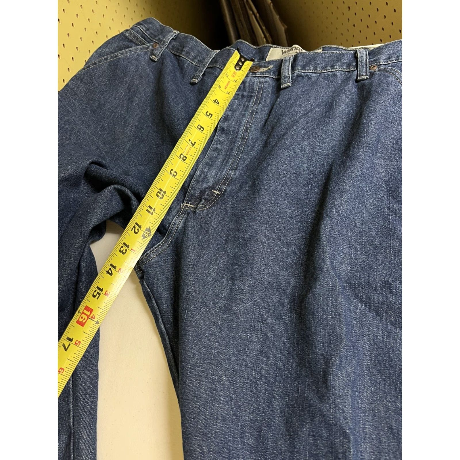 Wrangler VINTAGE Wrangler Authentics Men's Jeans Carpenter Denim 44x30 Blue Cotton PANTS Mens Size US 44 / EU 60 - 7 Thumbnail