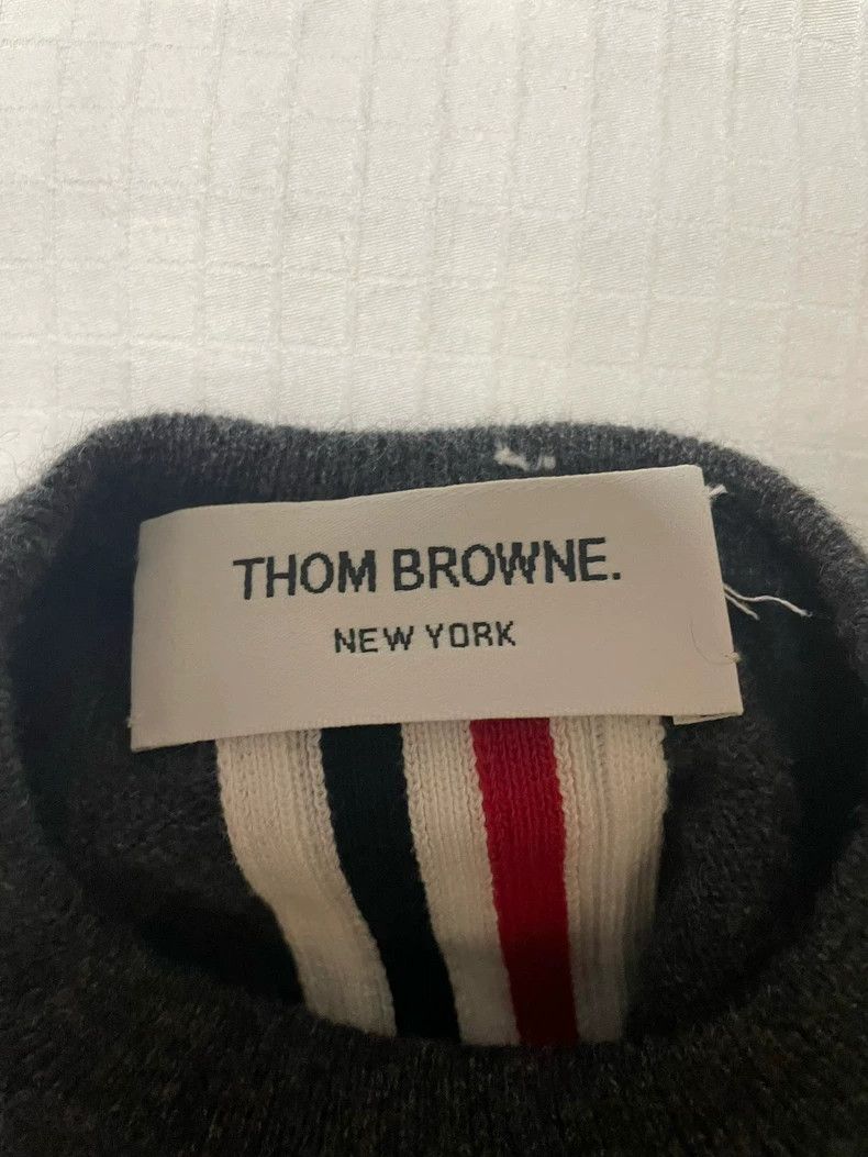 Thom Browne Thom Browne size4 The sheepskin vest is dark grey Size XXS / US 00 / IT 34 - 3 Thumbnail