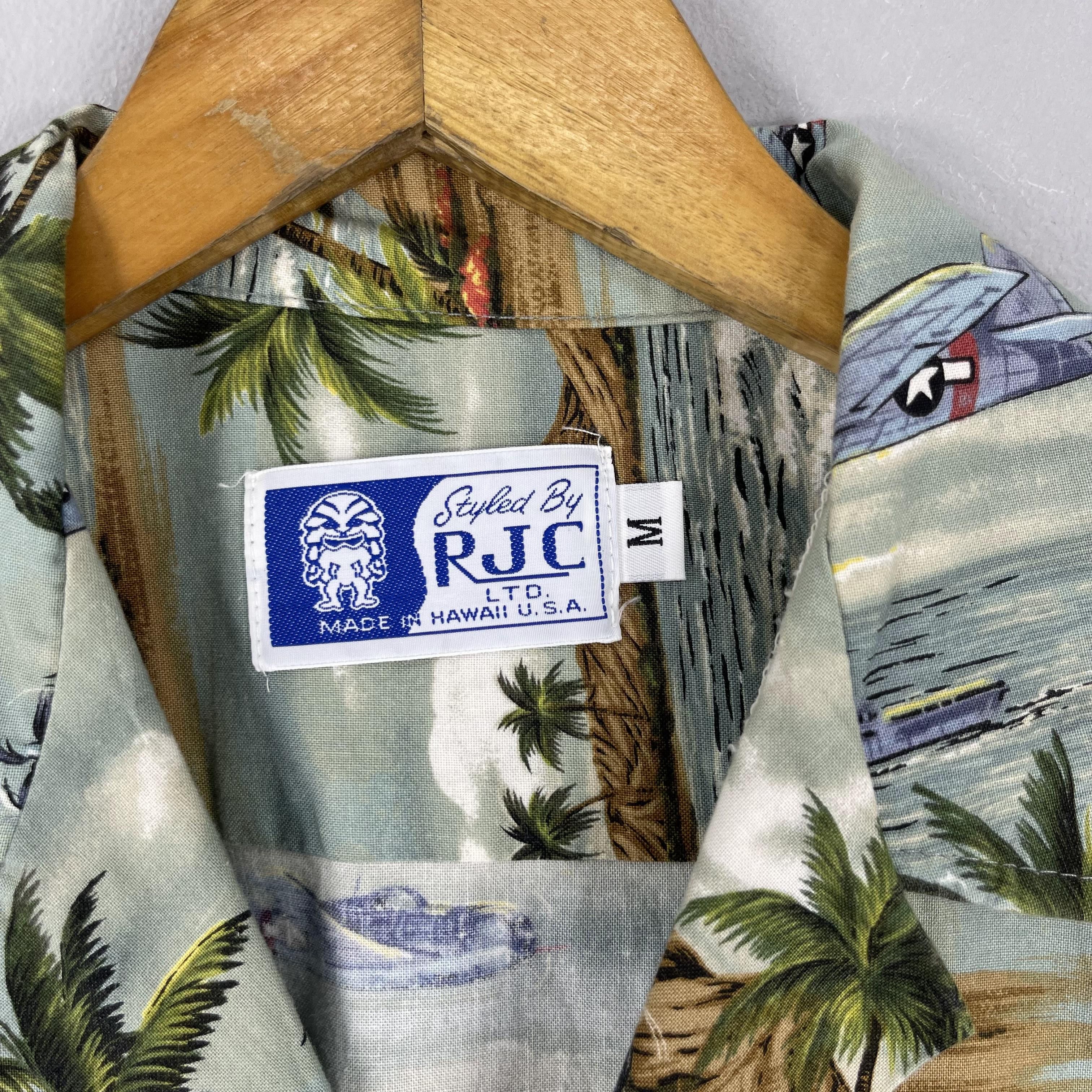 Vintage Vintage 90s Hawaiian Honolulu Beach American Flying Squad Size US M / EU 48-50 / 2 - 5 Thumbnail