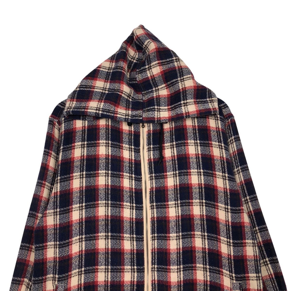 Japanese Brand 📌Vintage Zipper Biker Jacket Collins Tartan Issey Miyake Size US S / EU 44-46 / 1 - 4 Thumbnail