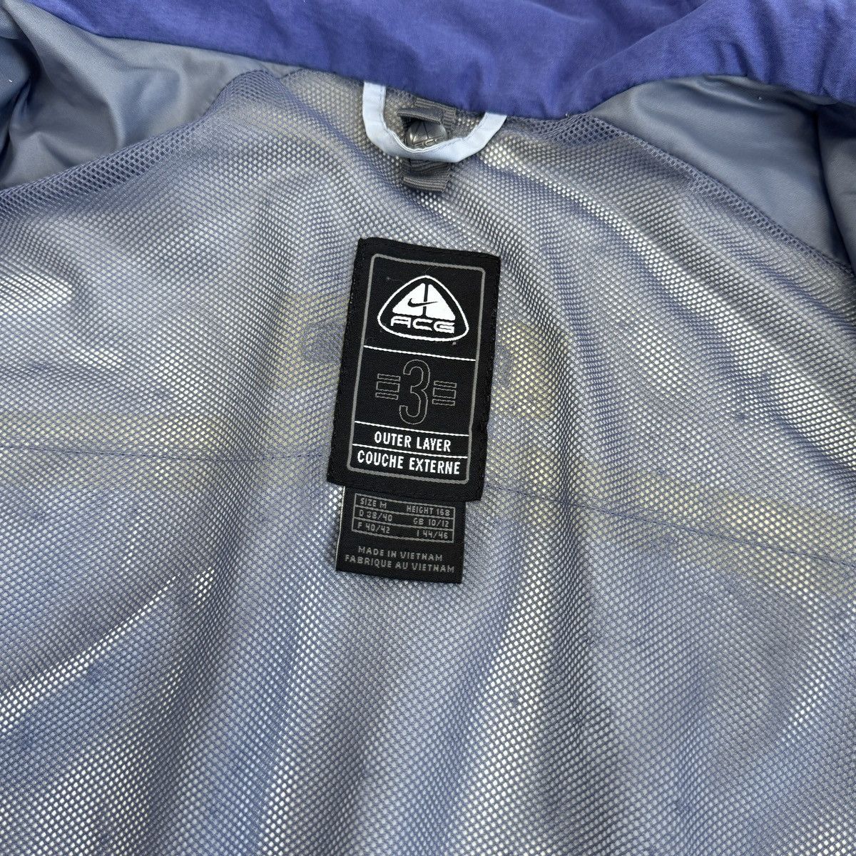 Nike ACG Vintage Nike ACG Storm-Fit Raincoat Jacket Women Y2K Blue Size M / US 6-8 / IT 42-44 - 16 Thumbnail