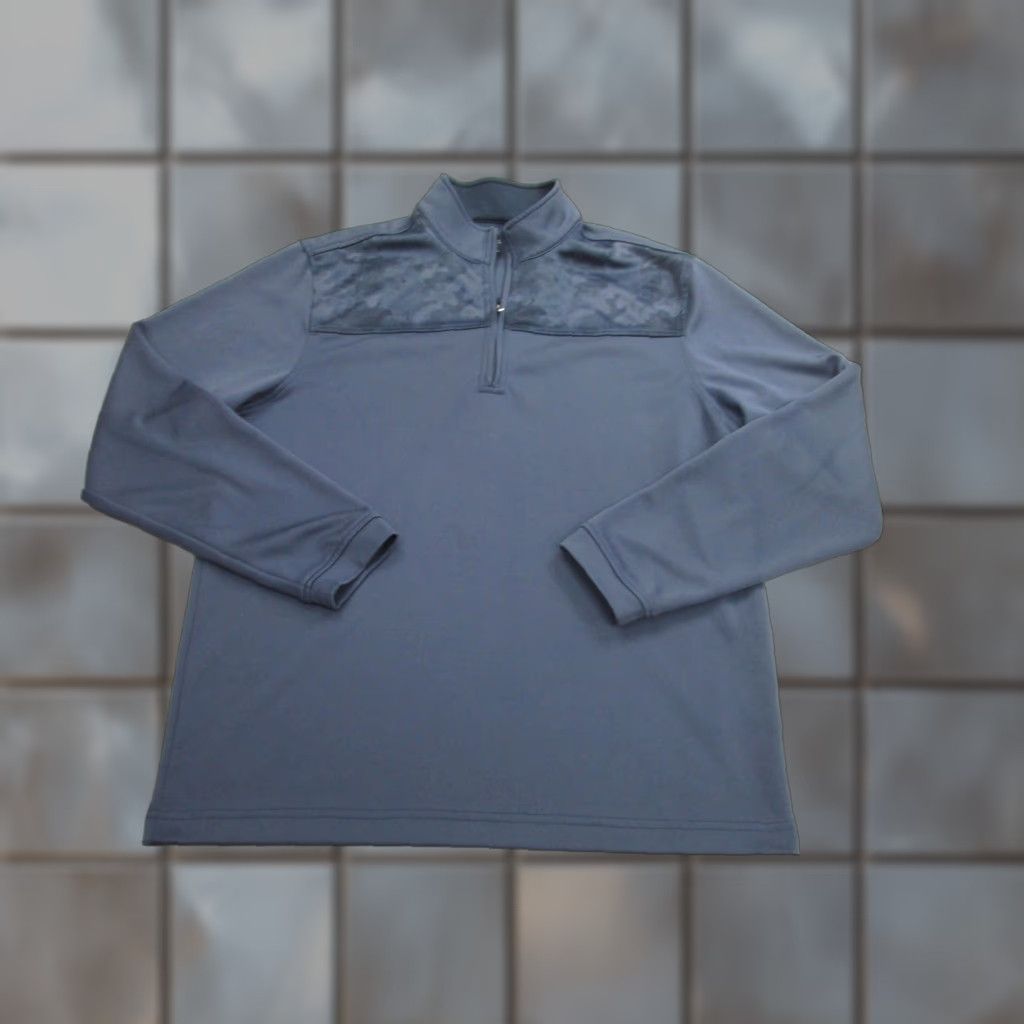 Vintage Pebble Beach Pullover Mens Medium Blue Dry-Luxe Performance 1/4 Zip Golf sweater Size US M / EU 48-50 / 2 - 1 Thumbnail