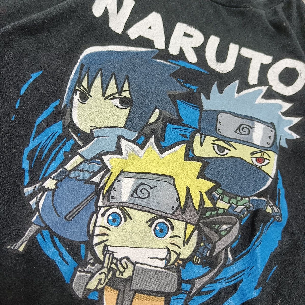 Anime Vintage 00s Chibi Sasuke Naruto Anime Ripple Junction tee Size US S / EU 44-46 / 1 - 4 Thumbnail