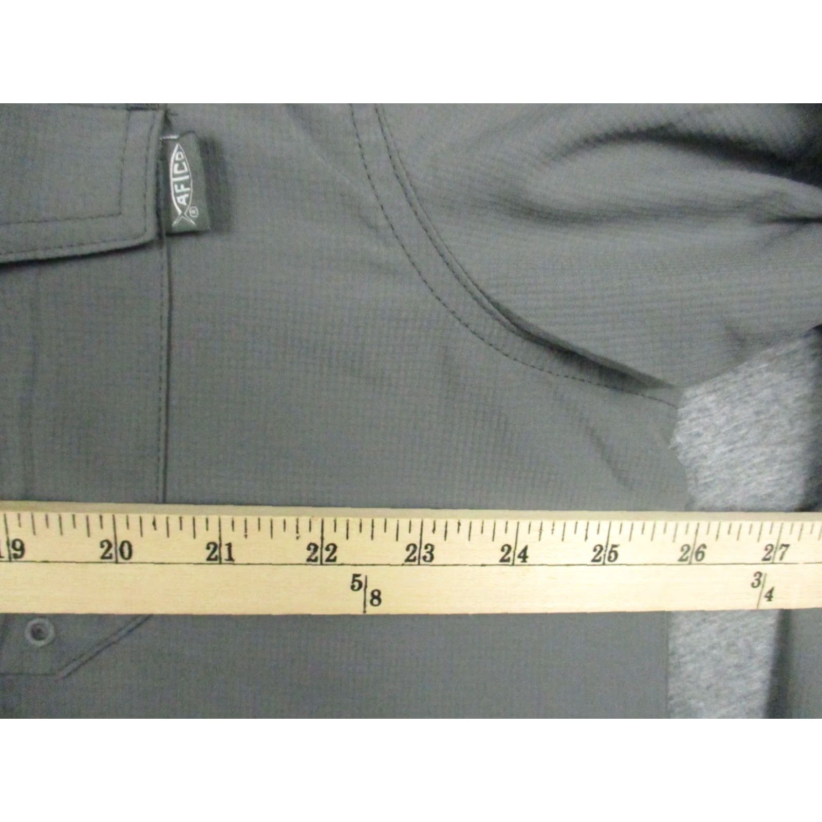 Vintage NWT AFTCO Aftech Vented Shirt XL Bassmaster Fishing Gray Shirt Men XL Gray Size US XL / EU 56 / 4 - 7 Thumbnail