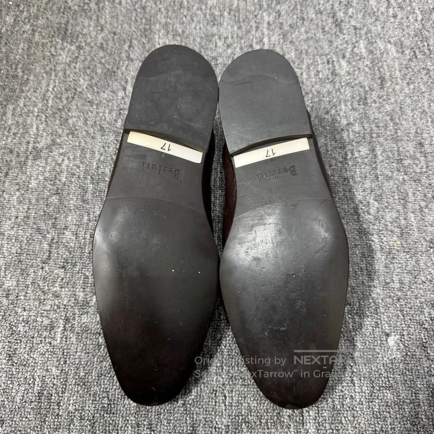 Berluti Black Leather Slip-On Mules Size 7. Size US 7 / EU 40 - 4 Thumbnail