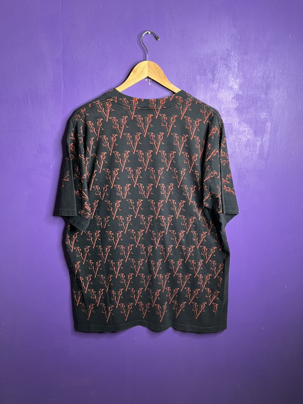 Band Tees × Vintage Vintage 90s Stevie Ray Vaughan AOP tour t-shirt Size US XL / EU 56 / 4 - 2 Thumbnail