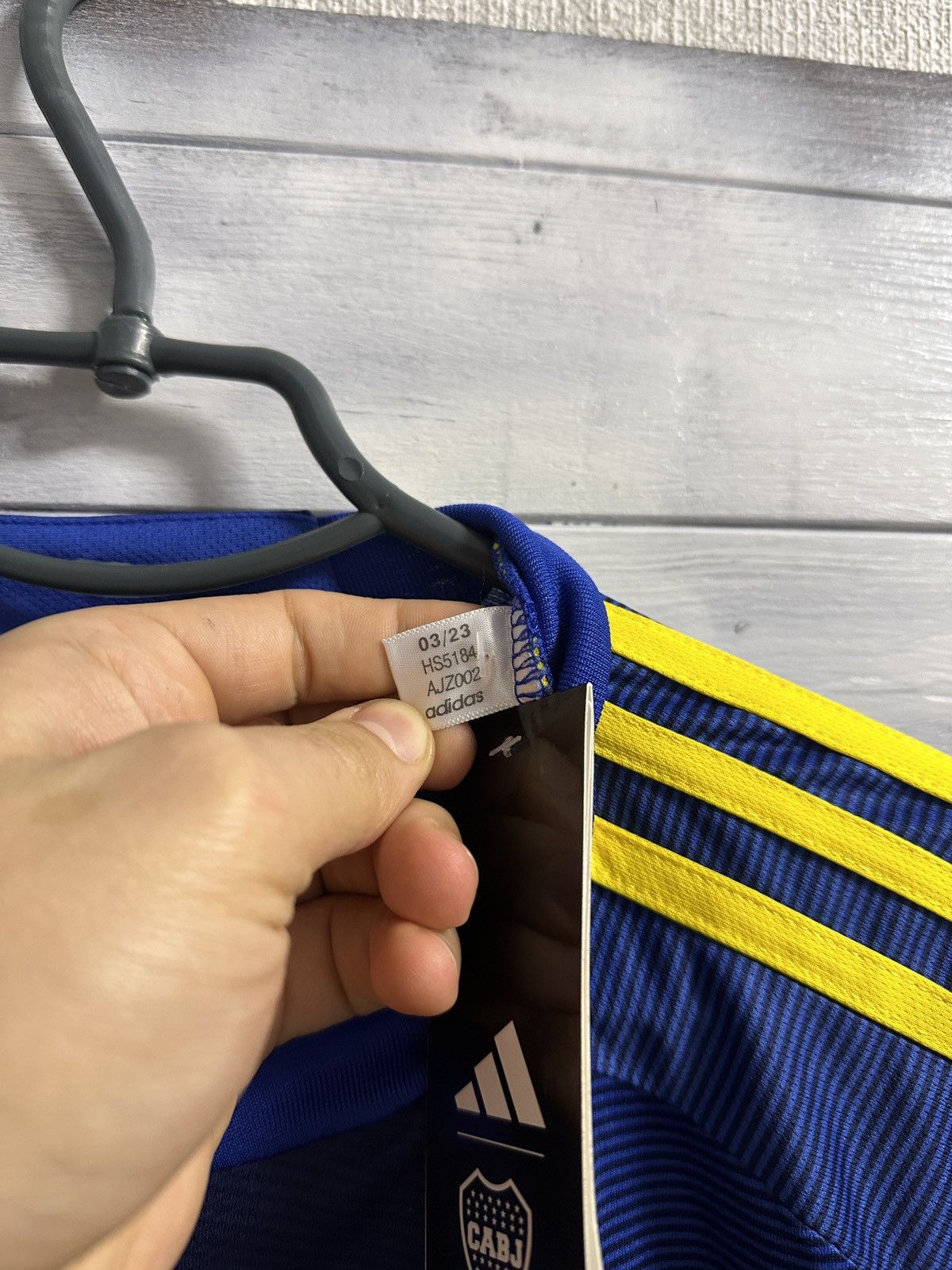 Adidas Rare New Soccer Jersey Boca Juniors Adidas 2023. Size US XL / EU 56 / 4 - 12 Thumbnail