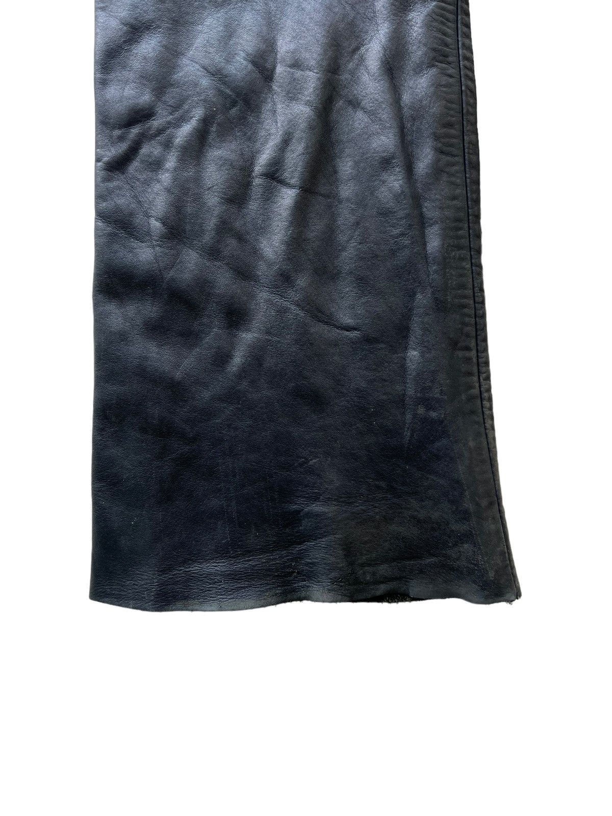 Harley Davidson × Leather × Vintage Vintage Harley Davidson Black Cowhide Bootcut Leather Pant Size US 29 - 17 Thumbnail