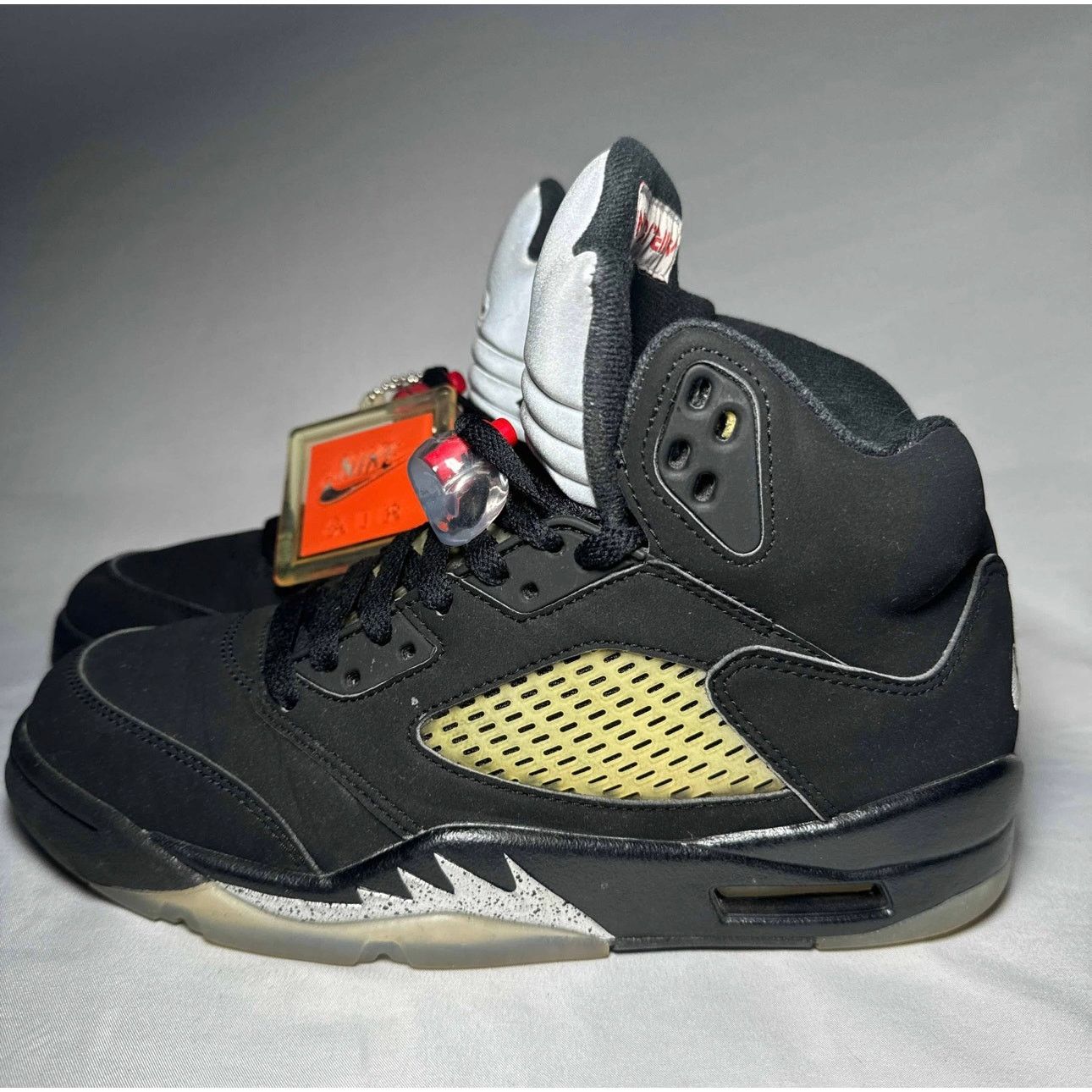 Jordan Brand × Nike Size 7 - Nike Air Jordan 5 Retro OG Black Metallic 2016 Size US 7 / EU 40 - 8 Thumbnail