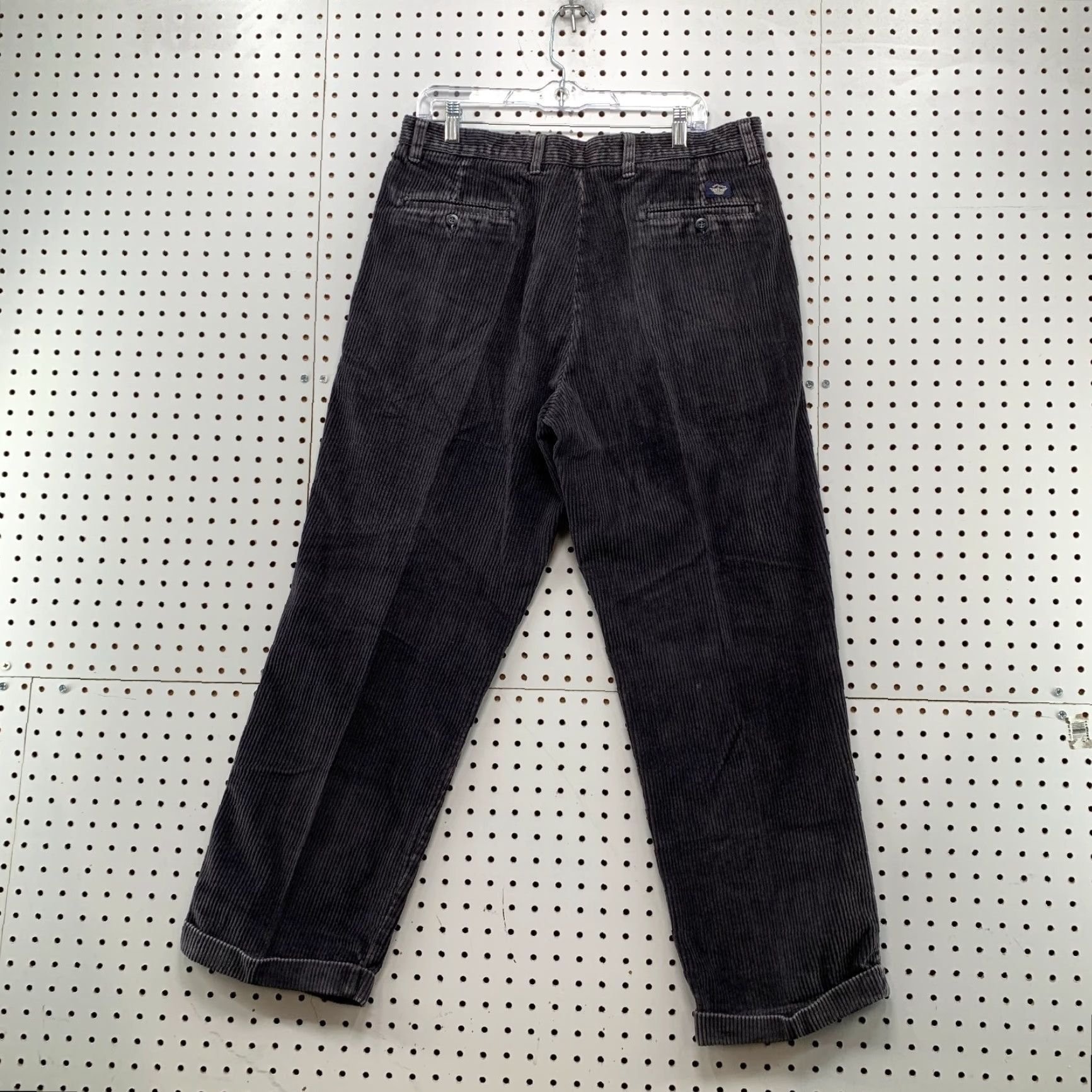 Dockers VINTAGE Dockers Khaki Corduroy Pants Mens 35x29 Gray Cuffed Corduroy Pants Mens 35x29 Khaki Gray Dockers Vintage Pants Mens 35 Inseam 29 Size US 35 - 6 Thumbnail