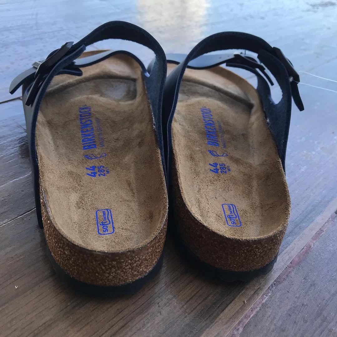 Birkenstock × Hysteric Glamour Birkenstock Navy Blue Arizona BS Sandals two Straps bnwt Size US 6 / EU 39 - 9 Thumbnail