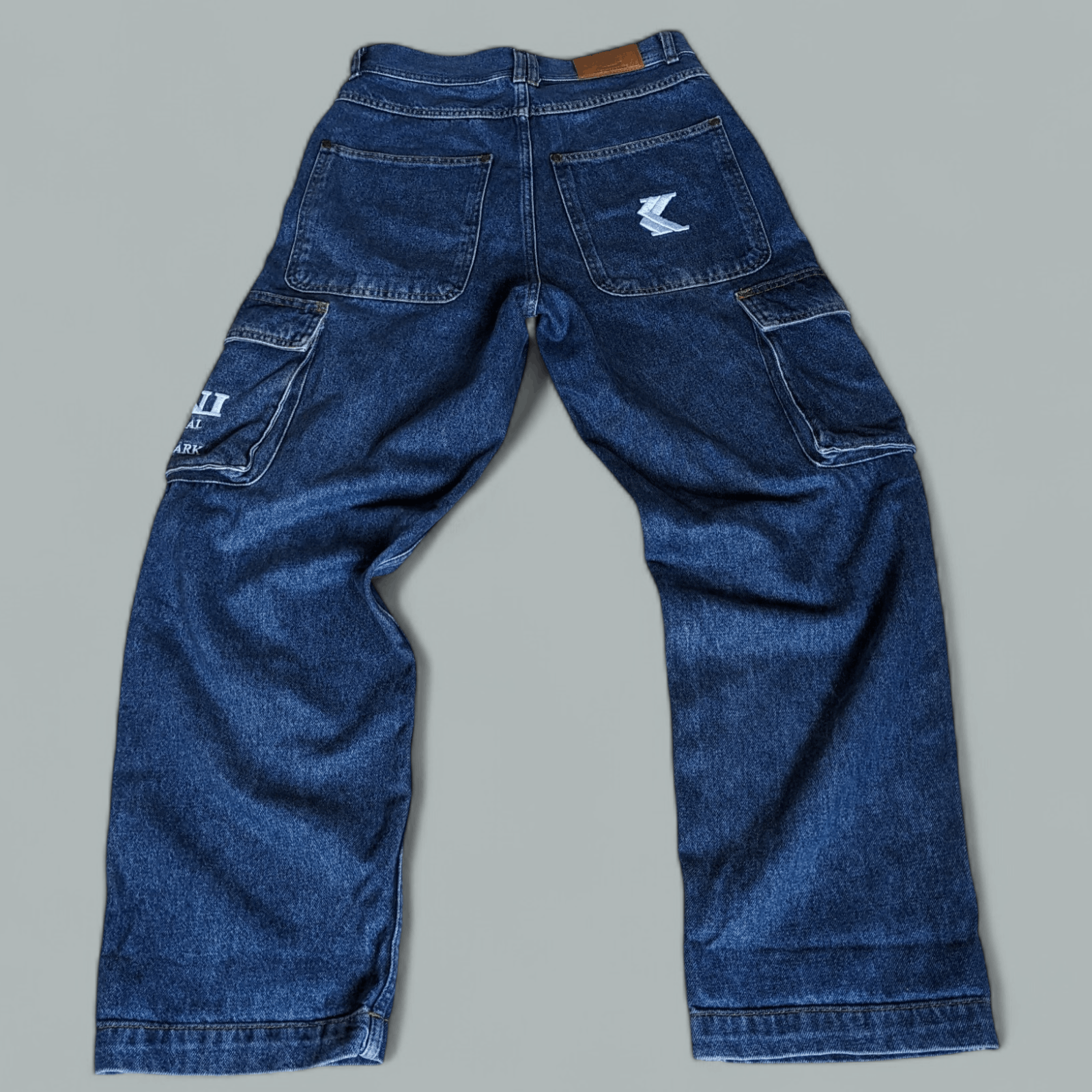Karl Kani Unisex Karl Kani Vintage Baggy Cargo Jeans M Y2K Short Leg Size US 28 / EU 44 - 10 Thumbnail