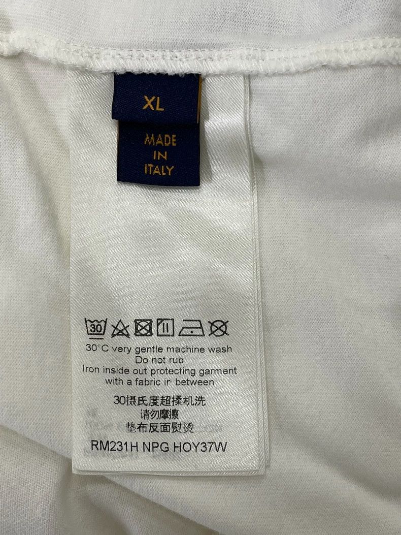 Louis Vuitton Louis Vuitton White printed monogrammed short sleeves Size US XL / EU 56 / 4 - 5 Thumbnail