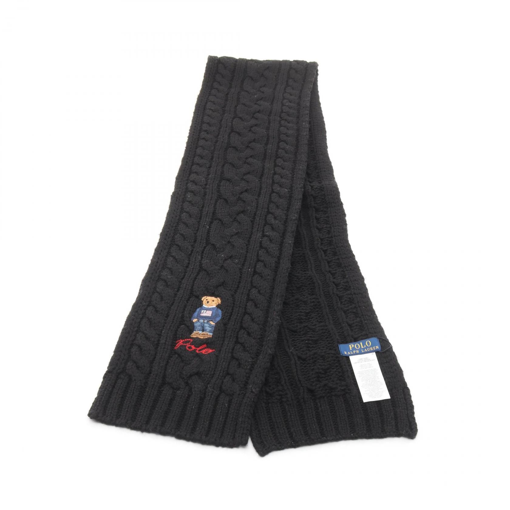 Ralph Lauren Ralph Lauren POLO RALPH LAUREN Wool Polyester Scarf Textile Scarf DUTY FREE for USA Size ONE SIZE - 1 Thumbnail