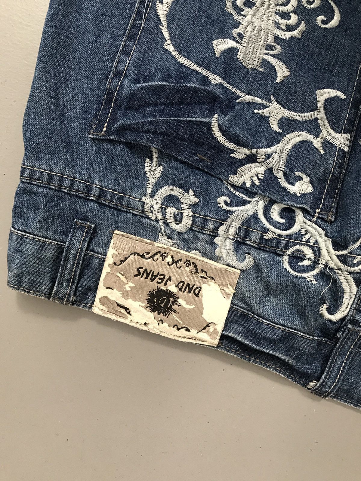 JNCO × Vintage Vintage dnd jeans embroidered denim Size US 36 / EU 52 - 11 Thumbnail