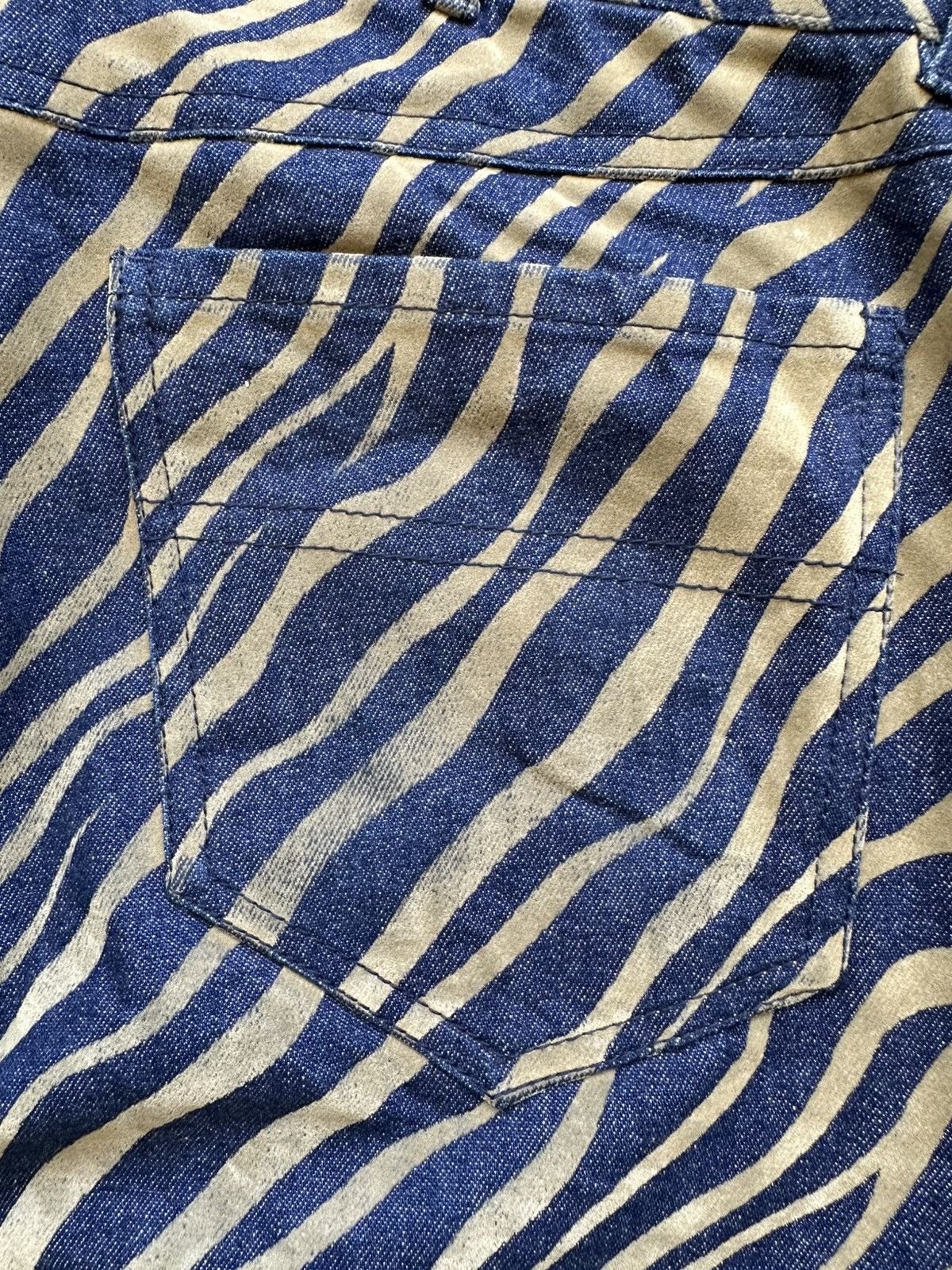 Katharine Hamnett London 90's Katharine Hamnett London zebra striped jeans Size US 30 / EU 46 - 14 Thumbnail