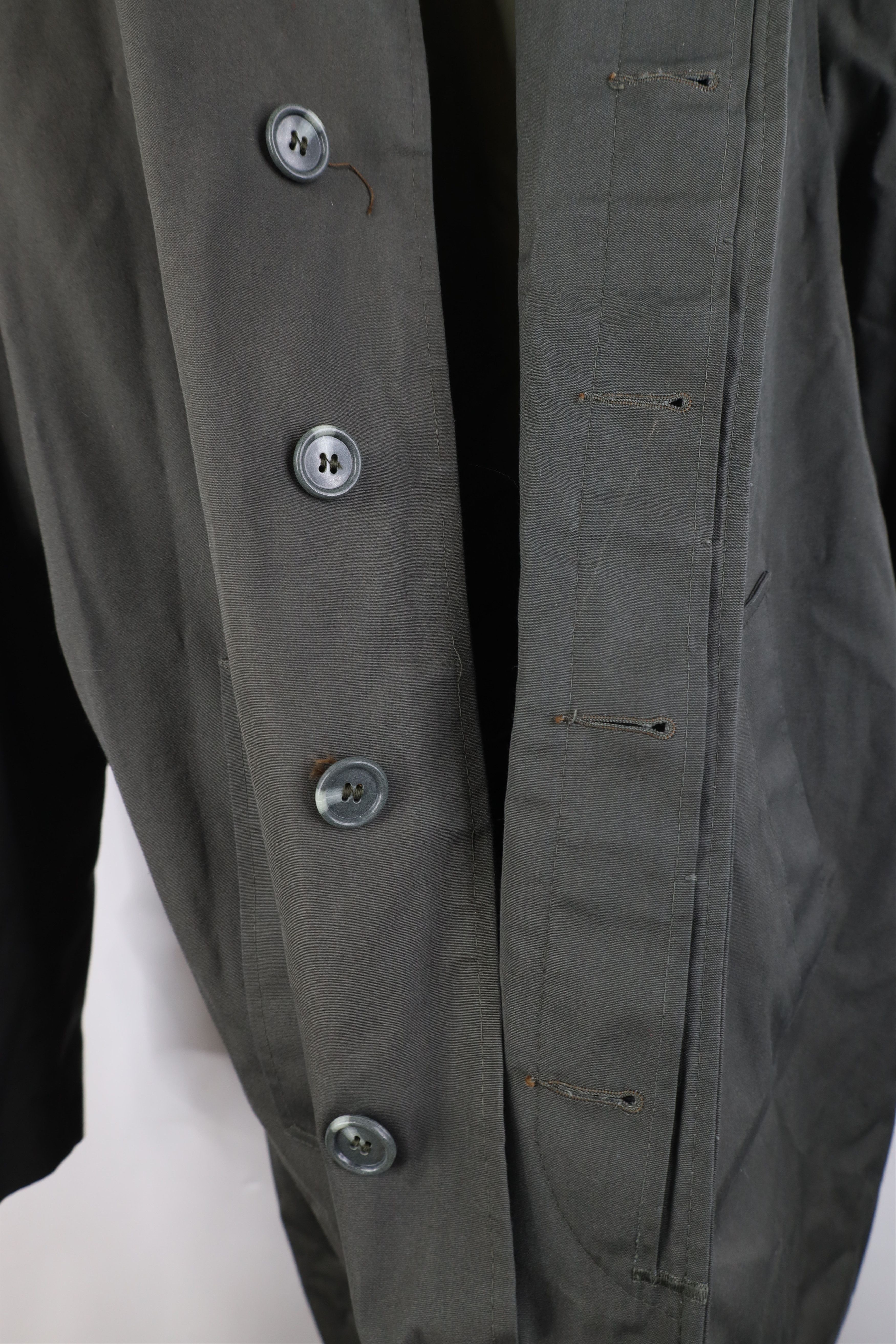 Vintage Vintage 50s 60s Streetwear Trench Coat Rain Jacket Green USA Size US XL / EU 56 / 4 - 10 Thumbnail
