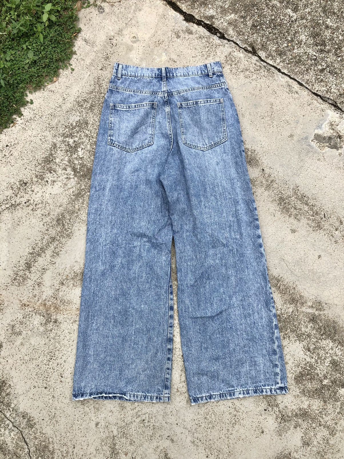 Other SUPER BAGGY⚡️⚡️LEPSIM DISTRESSED JEANS Size US 28 / EU 44 - 4 Thumbnail