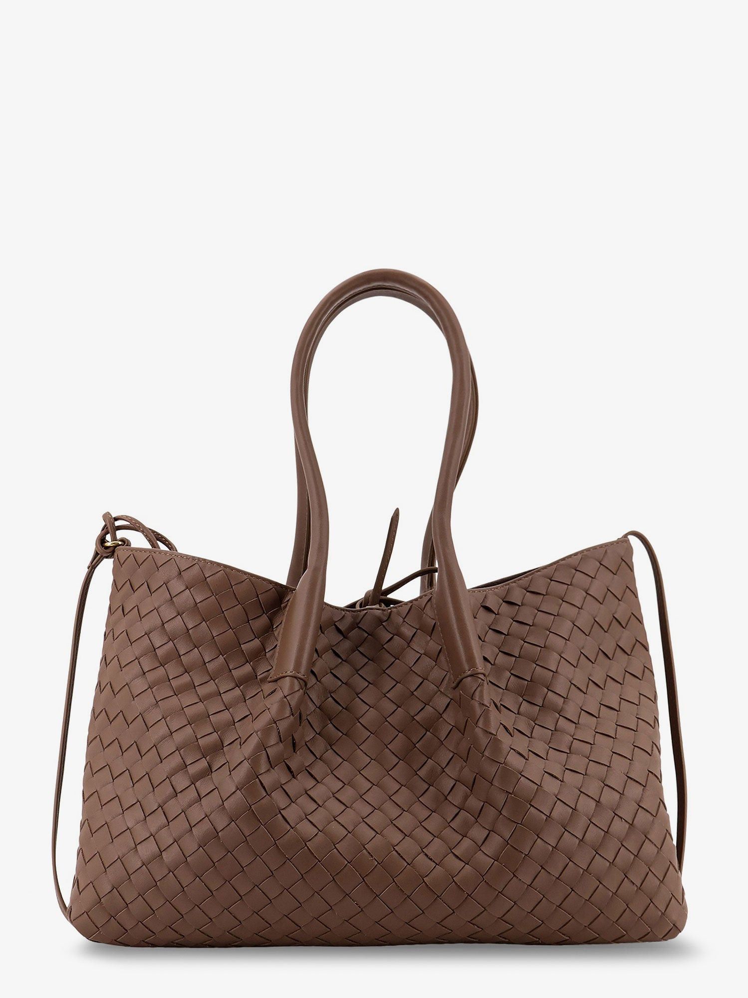 Bottega Veneta Pinacoteca Leather Handbag With Intrecciato Motif Size ONE SIZE - 1 Thumbnail