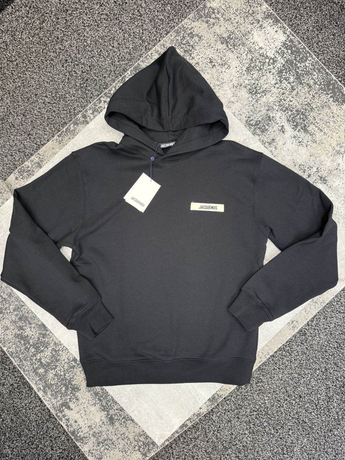 Jacquemus Gros Grain Hoodie Black Size US S / EU 44-46 / 1 - 1 Thumbnail