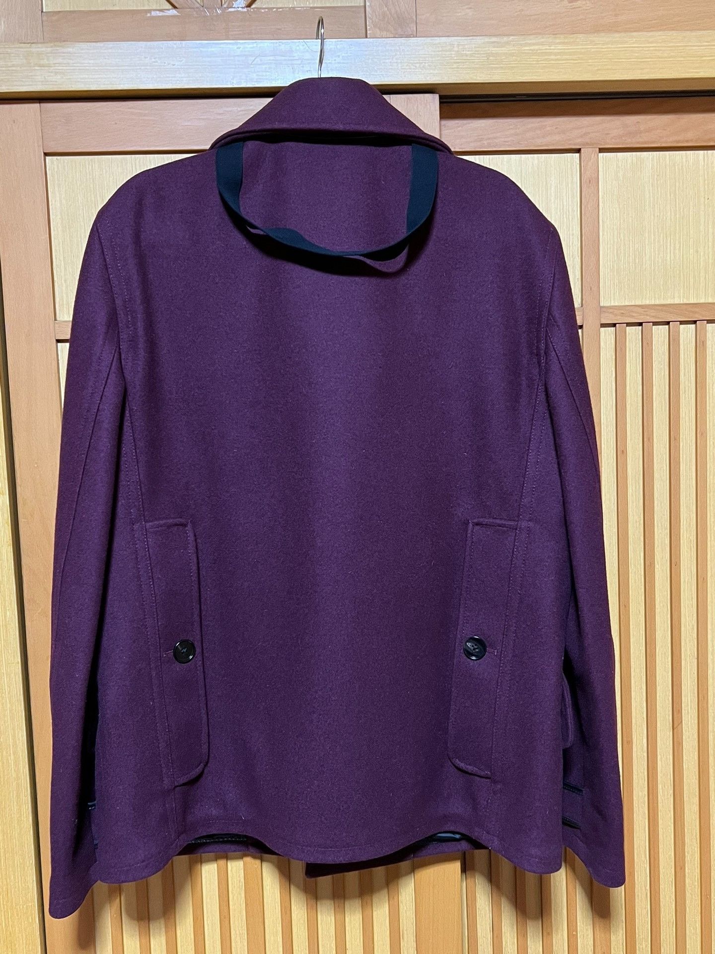 Maison Margiela Maison Margiela Wool crimson coat 2501-Nextarrow Size US S / EU 44-46 / 1 - 4 Thumbnail