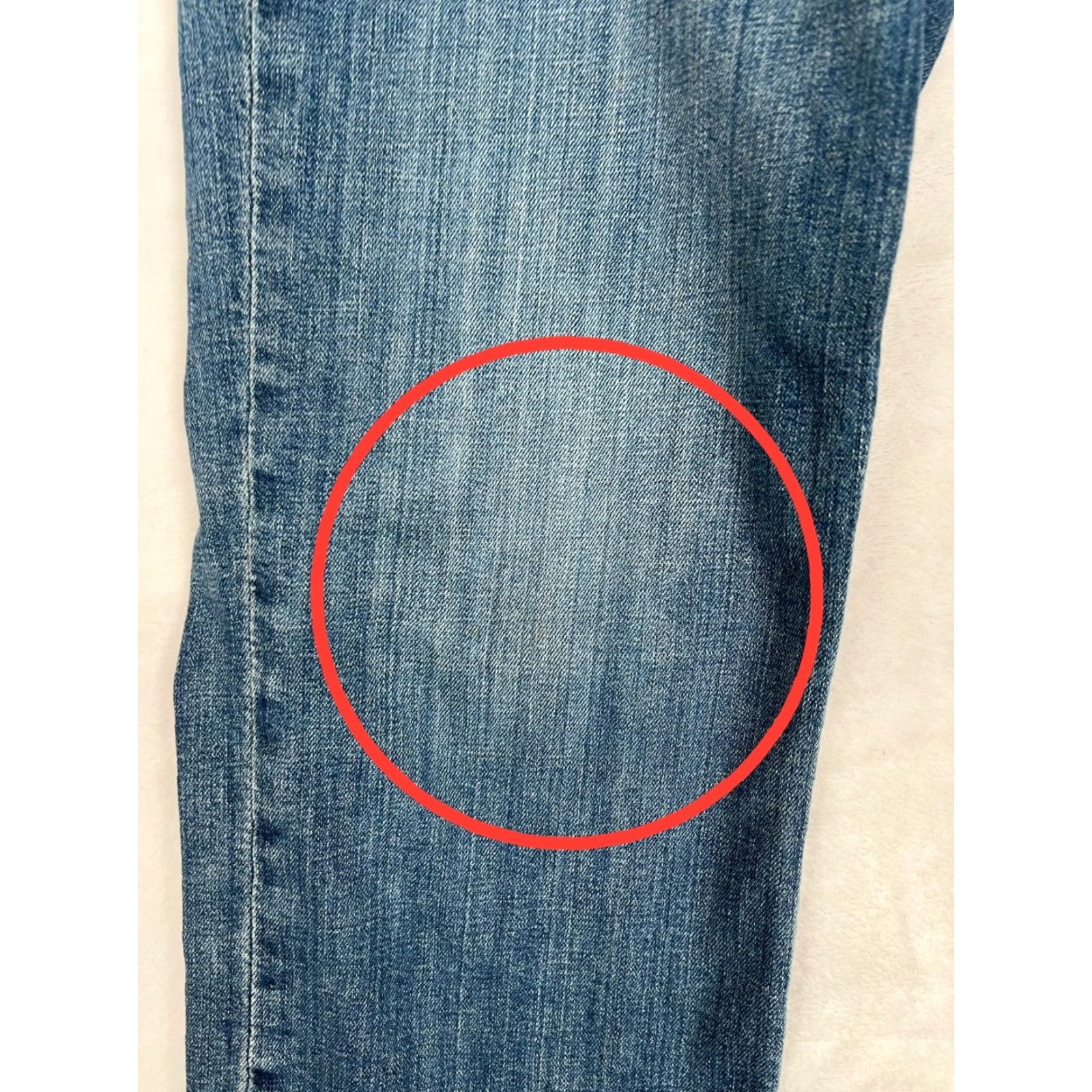 Levi's VINTAGE Levi's 514 Jeans Slim Straight Denim 34x34 Blue Men Regular 5-Pocket Inseam 30in 34 in Waist Levi's 500 Series Model Size US 29 - 2 Thumbnail
