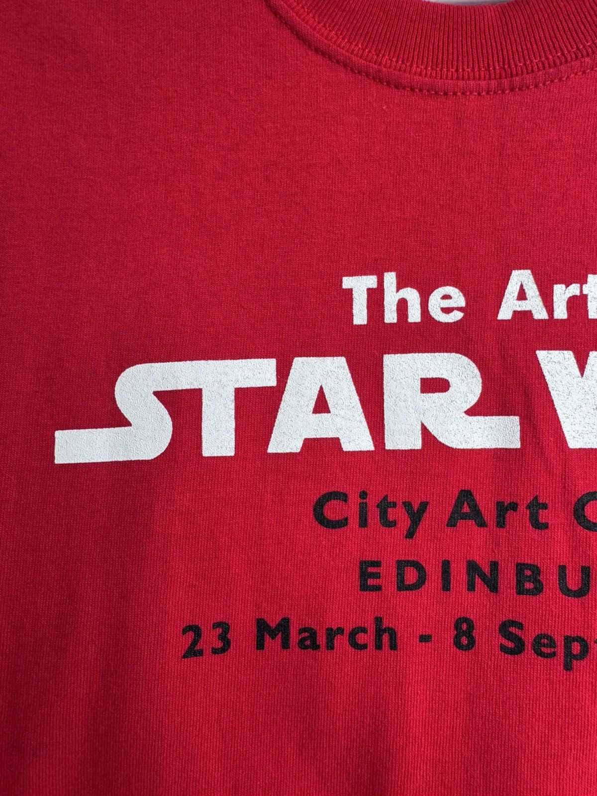 Gildan Star Wars Vintage 2002 The Art Of 00s Edinburgh T Shirt Tee Size US M / EU 48-50 / 2 - 4 Thumbnail