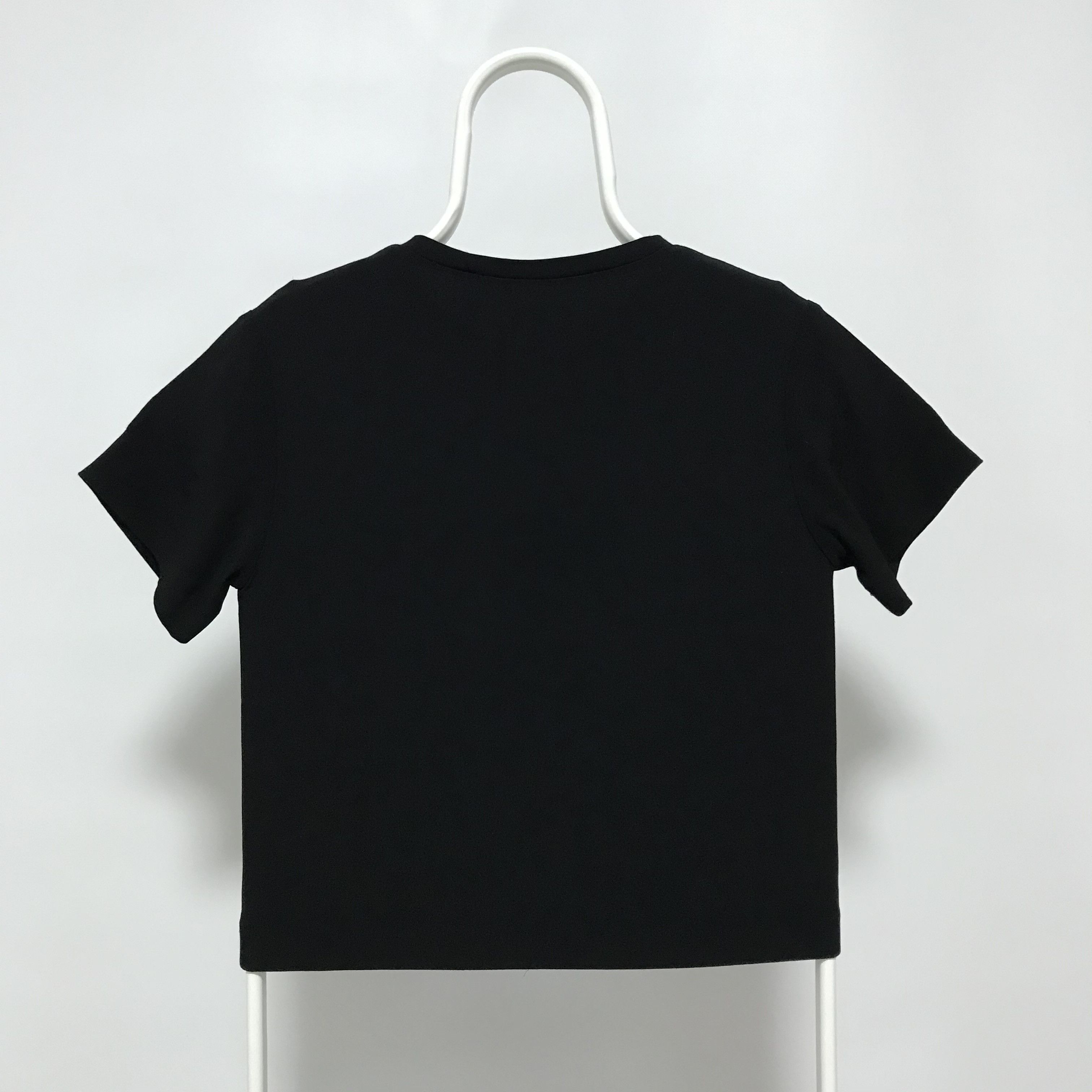 Sandro SANDRO Paris T-Shirt Crepe Top Crop Contrast Pocket Tee Size S / US 4 / IT 40 - 4 Thumbnail